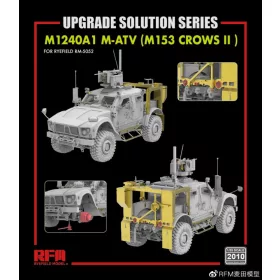   RFM2010 M1240A1 M-ATV (M153 CROWS II) upgrade set 1/35 fotómaratott kiegészítők