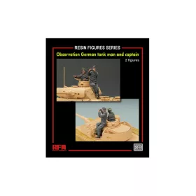   RFM2015 Observation German Tankman and captain 1/35 figura makett