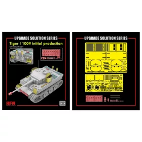   RFM2016 Upgrade Solution Series Tiger I detail set 1/35 fotómaratott és 3D kiegészítők
