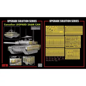   RFM2021 Upgrade Solution Series Canadian Leopard 2A6M CAN 1/35 fotómaratott és 3D kiegészítők
