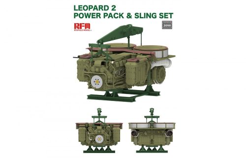 RFM2050 Upgrade Solution Series Leopard 2 Powerpack & Sling Set 1/35 kiegészítők