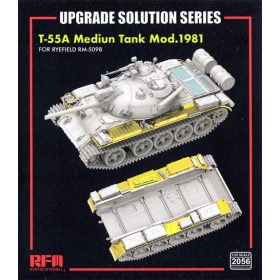   RFM2056 T-55A Medium Tank Mod. 1981 Upgrade parts set for RM-5098 1/35 fotómaratott és 3D kiegészítők