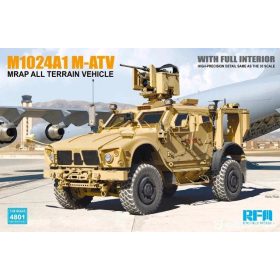   RFM4801 M1024A1 M-ATV MRAP all terrain vehicle 1/48 harcjármű makett