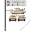 RFM5004 M1A2 SEP ABRAMS TUSK I / TUSKII / M1A1 TUSK (3 in 1) 1/35 harckocsi makett