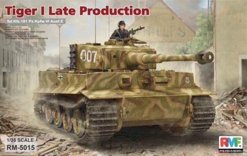 RFM5015 Tigris I, Pz.Kpfw.VI Ausf.E Sd.Kfz.181 Tiger I Late Production 1/35 harckocsi makett