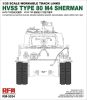 RFM5034 Workable Track Links HVSS Type 80 M4 Sherman 1/35 működőképes lánctalp makett