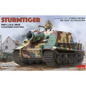RFM5035 Sturmtiger RM61 L/5.4/38cm 1/35 harckocsi makett