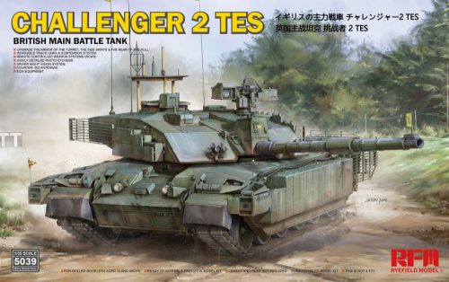 RFM5039 British Main Battle Tank Challenger 2 TES w/ workable track links 1/35 harckocsi makett