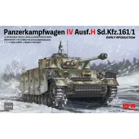  RFM5046 German Sd.Kfz.161/1 Panzerkampfwagen IV Ausf. H Early Production 1/35 harckocsi makett