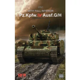   RFM5055 German Pz.Kpfw.IV Ausf. G/H with full interior 1/35 harckocsi makett