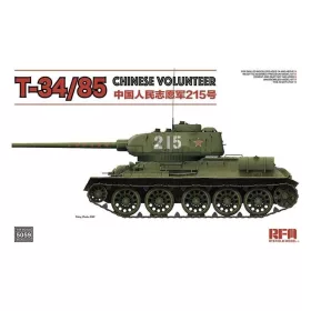   RFM5059 T-34/85 Chinese Volunteer "215" 1/35 harckocsi makett