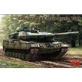   RFM5065 German Leopard 2A6 Main Battle Tank w/ workable track links 1/35 harckocsi makett