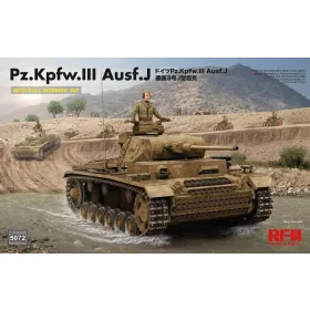   RFM5072 German Pz.Kpfw.III Ausf. J Full Interior Kit 1/35 harckocsi makett