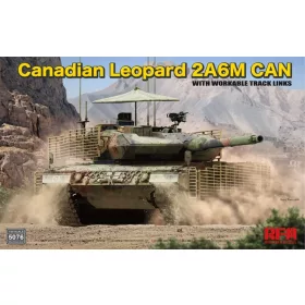   RFM5076 Canadian Leopard 2A6M CAN with workable track links 1/35 harckocsi makett