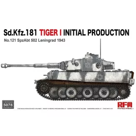   RFM5078 Tigris I, Sd.Kfz.181 Tiger I Initial Production No.121 SpzAbt. 502 Leningrad 1943 1/35 harckocsi makett
