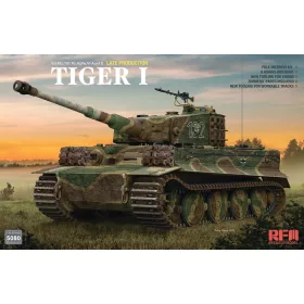   RFM5080 Tigris I, Sd.Kfz.181 Pz.Kpfw.VI Ausf.E Tiger I Late Production 1/35 harckocsi makett