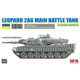   RFM5103 Leopard 2A6 Main Battle Tank Limited Edition 1/35 harckocsi makett