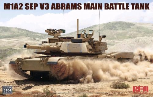 RFM5104 US M1A2 SEP V3 Abrams MBT 1/35 harckocsi makett