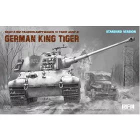   RFM5137 German Sd.Kfz. 182 Pz.Kpfw.VI Ausf.B German King Tiger Ardennes 1944 (standard version) 1/35 harckocsi makett
