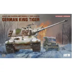   RFM5138 German Sd.Kfz. 182 Pz.Kpfw.VI Ausf.B German King Tiger Ardennes 1944 (upgrade version) 1/35 harckocsi makett