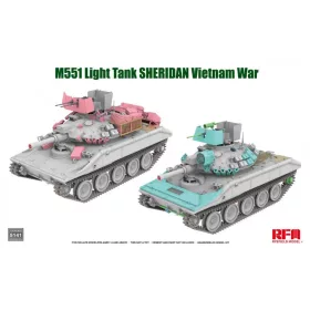   RFM5141 US M551 Light Tank Sheridan Vietnam War 1/35 harckocsi makett