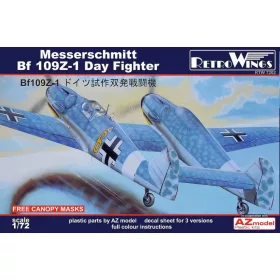   RTW7202 Messerschmitt Bf 109Z-1 Night Fighter repülőgép makett 1/72