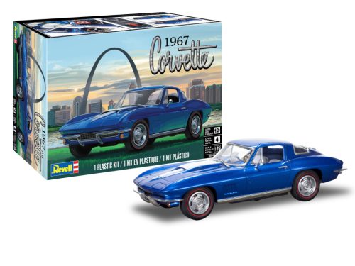 Revell 14517 1967 Corvette® Coupe Autó makett