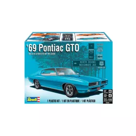   Revell 14530 69 Pontiac GTO "The Judge" 2N1 autó makett
