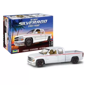   Revell 14538 1999 Chevy Silverado Custom Pickup 1/25 (14538) autó makett