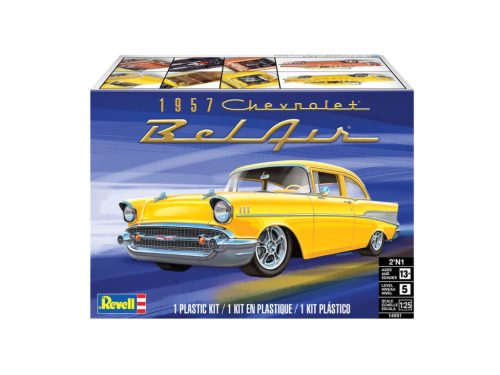 Revell 14551 57 Chevy Bel Air autó makett