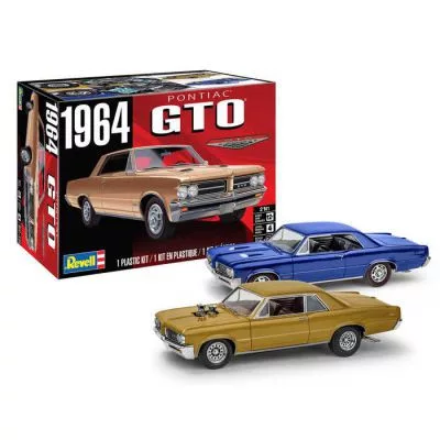 Revell 14574 Pontiac 64 GTO 1/24 (14574) autó makett
