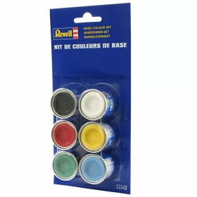   Revell 32342 Basic colour makett festék szett, fényes alap színek (32342)