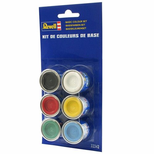 Revell 32342 Basic colour makettfesték szett, fényes alap színek (32342)