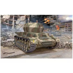   Revell 3267 AA Tank IV Wirbelwind 1/72 (3267) harcjármű makett