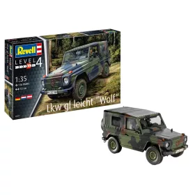 Revell 3277 Lkw gl leicht Wolf 1/35 (3277) katonai makett