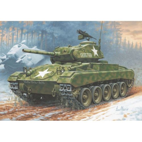 Revell 3323 M24 Chaffee 1/76 (3323) harckocsi makett