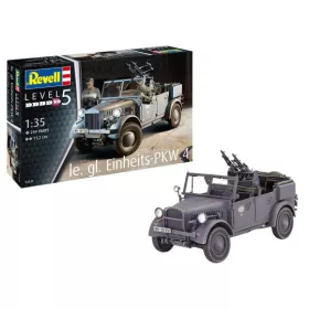   Revell 3339 German Einheits-PKW Kfz.4 (03339) 1/35 katonai jármű makett