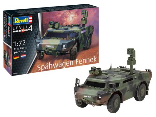 Revell 3356 Spähwagen Fennek /1/72/ (3356) katonai jármű makett