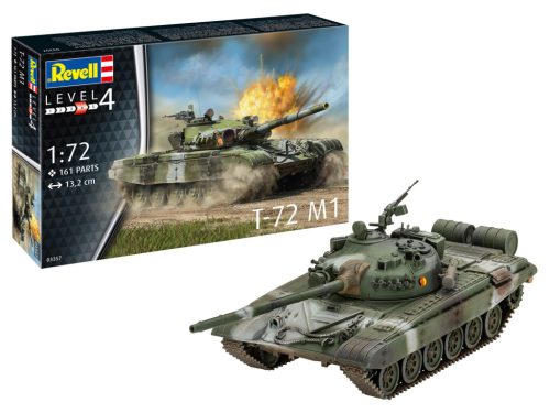 Revell 3357 Soviet T-72 M1 1/72 (03357) harckocsi makett