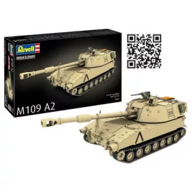 Revell 3361 M109 A2 1/72 (03361) harckocsi makett