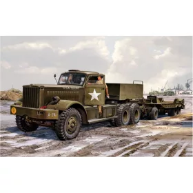 Revell 3364 M19 Tank Transporter 1/76 harcjármű makett