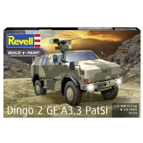   Revell 3370 Dingo 2 GE A3.3 PatSi 1/35 (03340) katonai jármű makett