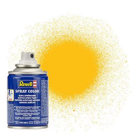   Revell 34115 Spray Color Sárga, matt, 100 ml (34115) spray akril makett festék