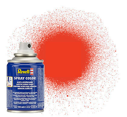 Revell 34125 Spray Color Világosnarancs, matt, 100 ml (34125) spray akril makettfesték