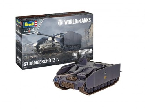 Revell 3502 Sturmgeschütz IV 1/72 (03502) (World of Tanks) harckocsi makett