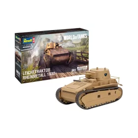   Revell 3506 Leichttraktor Rheinmetall 1930 1/35 (03506) (World of Tanks) harckocsi makett