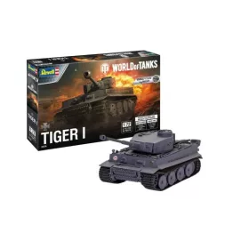   Revell 3508 Tiger I 1/72 Easy-Click (03508) (World of Tanks) harckocsi makett
