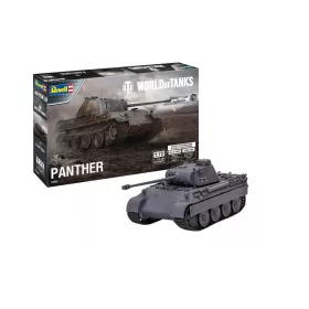   Revell 3509 Panther Ausf. D 1/72 Easy-Click (03509) (World of Tanks) harckocsi makett