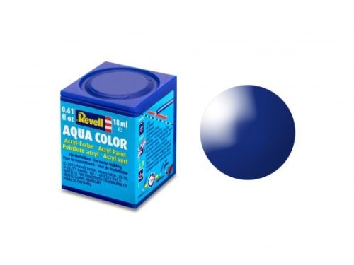 Revell 36151 Aqua Color 51 - Ultramarinkék (RAL5002), fényes akril makettfesték