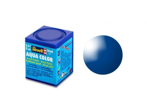 Revell 36152 Aqua Color 52 - Kék (RAL5005), fényes akril makettfesték